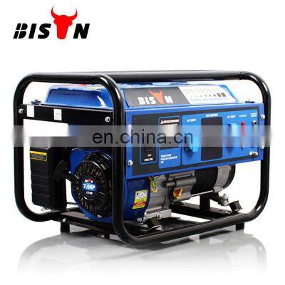 BS3500 BISON China Taizhou Home Use Standby 2800W Cooper Wire Recoil Start electric start Gasoline Generator