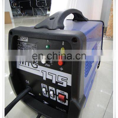 MIG 175P Single Phase High Quality Welder Welding Machine Soldadura Mig Welding Wire Feeder Motor Negotiable Retop Welder 5.1KVA photo-3