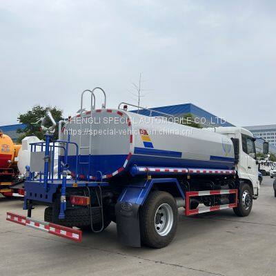 DongFeng 10000 Liter 4✖2 Water Tank Truck With Bowser And Sprinkler for Sale photo-2