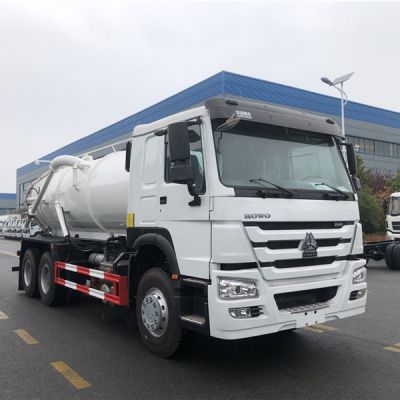 Sinotruk HOWO 6X4 18cbm 18000liter Sewage Suction Vacuum Truck