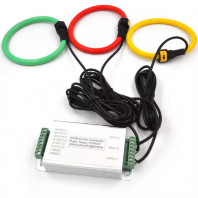 Flexible Rogowski Coil High Frequency 4-20mA Output for Power Energy Meters photo-5