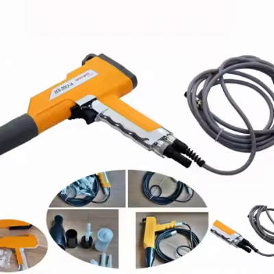 HXC-310 Factory Direct Sales Powder Cartridge Vacuum Adsorption Metal Electrostatic Powder Coating Machine With Roller photo-4