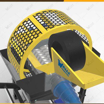 Walle Industry Truck Tire Recycling Machine Truck Car Tire Recycling Equipment photo-4