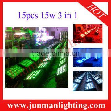 15pcs 15w 3 in 1 Led Flood Light Led Wall Washer Light