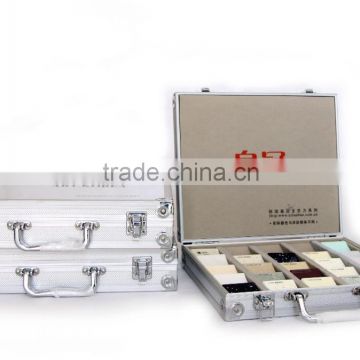 Stone Material Sample Carrying Display Show Aluminum Case