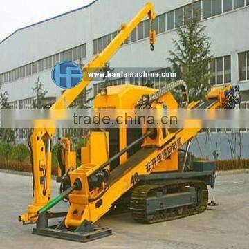 40T back force ,HFDP-40 Hydraulic Horizontal Drilling Rig with pipe rack, laying of electricity/comminications cable