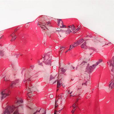 Spring and Summer New European and American Style Women's Clothing Fashion Temperament Long Sleeved Layered Belt Decoration Long Dress photo-4