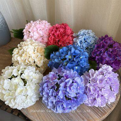 Wholesale Silk Hydrangea Flowers - 10-100 Pcs Bulk, Wedding Decor Hydrangea Flowers for Distributors