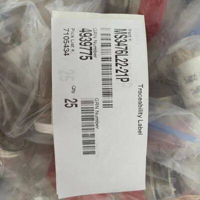 MS3476L22-21P Amphenol，Aero-Electric，Conesys，SOURIAU Circular MIL Spec Connector photo-4