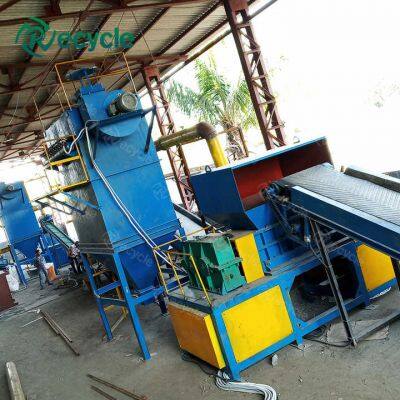 High Quality Waste Air Conditioner Radiator Recycling Machine Scrap Radiator Processing Line for Metal Separation photo-3