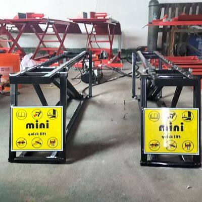2800kg 3000kg Portable Mini Car Service Scissor Hoist Quick Jack Lift
