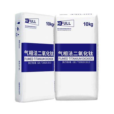 HIFULL Nano Grade Hydrophilic Anatase Rutile Mixed Crystal Structure Tio2 NT-50 P25 Hydrophilic Fumed Titanium Dioxide