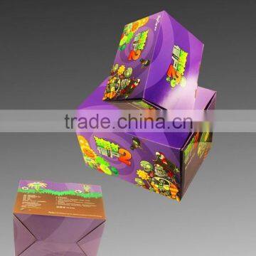 Promotion game accessories gift paper box