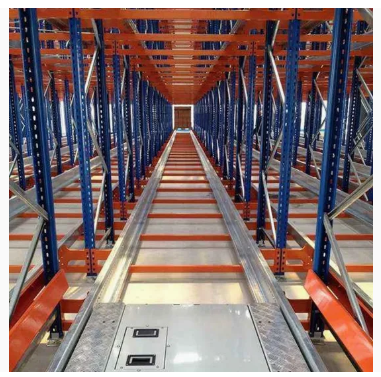 High Quality Radio Shuttle Car Automated Retrieval Pallet Shelf for Warehouse Storage Equipment Automatic Pallet Rack photo-5