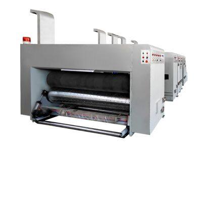 Automatic Chain Feeding Flexo Printing Slotting Die Cutting Machine photo-1
