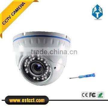1.3MP TVI Color IR Dome CCTV Camera With Progressive Scan CMOS Sensor, Easy Installation, HD Video and OSD Menu Control Over c