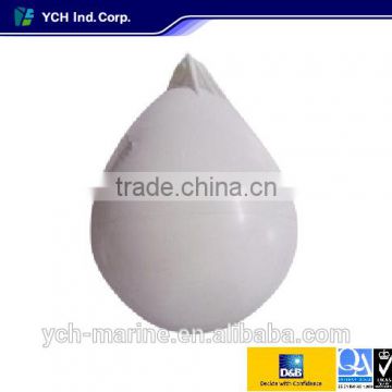 Pneumatic White Buoy Floating Water Ball Buoy Boat Fender