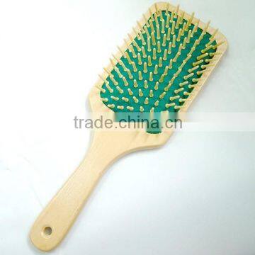 Professional Scalp Massage Brush ,wooden brush handle