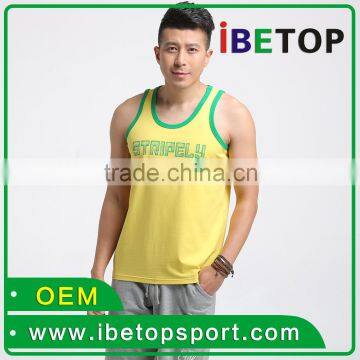 OEM service Custom sportswear coolmax running cotton vest