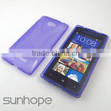 X-line TPU case for HTC 8X case