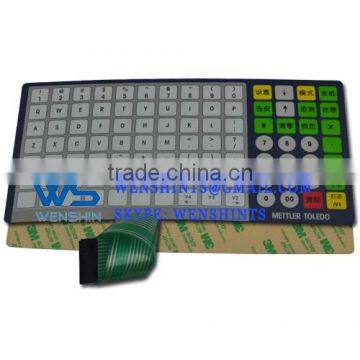 3610 3650+ 3950+ Keyboard film for Mettler Toledo Scales