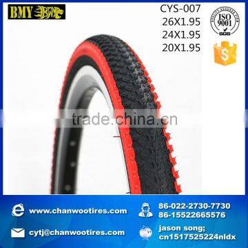 Bicycle Tire Factory 26X1.95 MTB Color Shoulder Tire
