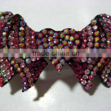 BEAUTIFUL FULL RHINESTONE HAIR CLIPS/BARRETTES/CLASPS/ METAL BASE Rhinestone French Clip, Clasps, Barrettes, Metal Base