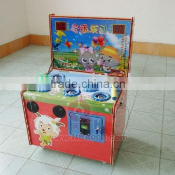 Coin Push Hammer Game Machine