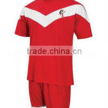 Wholesale jersey soccer football jersey blank soccer jersey no logo soccer wear with pants