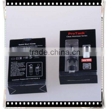 ProTank 2.5ml Bottom Changeable Coil Glass Cartomizer ascent vaporizers