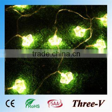 20m christmas rubber wire led string light