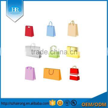 Wholesale Diretct Factory Price Colored Paper Bag With Different Handle Types