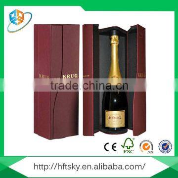 OEM/ ODM eco-friendly material professional wine paper box