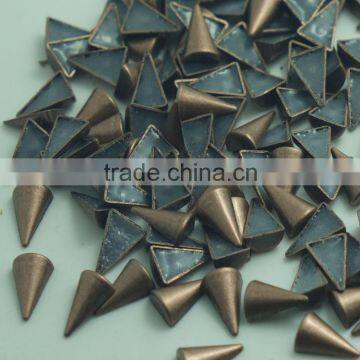 Silver, black nickel ,antic brass, gold hot fix alloy studs, 2015 new alloy studs hotfix contact us...