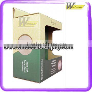 Corrugated Color box with PVC window and butterfly hole