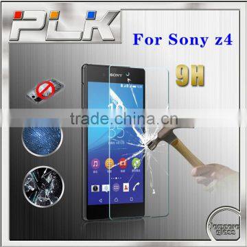 Wholesale mobile phone accessories 9H Hardness tempered glass screen protector for Sony