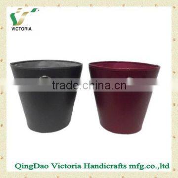 PU WASTE BIN WITH HOLD HANDLE