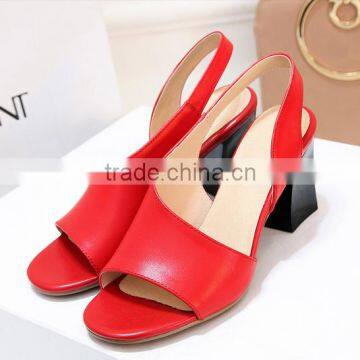 hot red mature sexy women high heel sandals