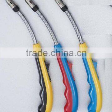 Plastic BBQ lighter with lock