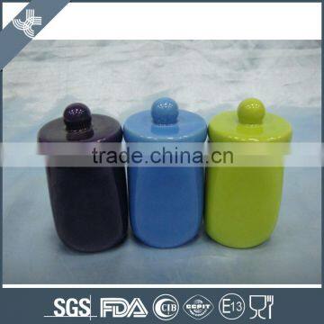 New unique shape design best quality porcelain cream jar with lid