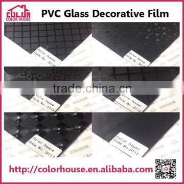 black color vinyl warp film for car 3D carbon fiber film