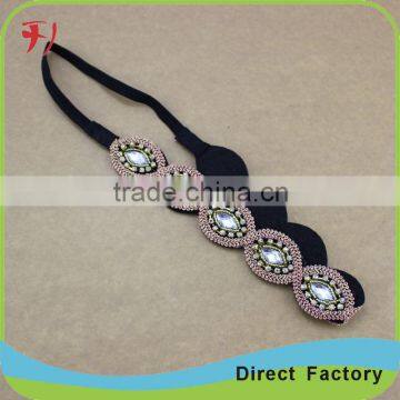 Factory manufacture various plastic flower headband wholesale