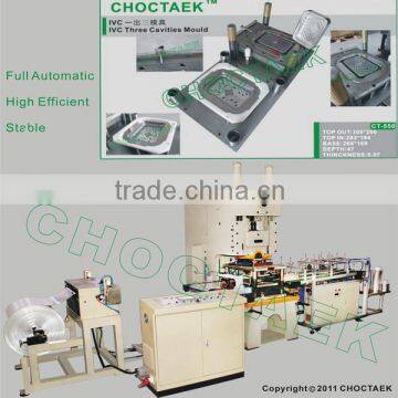 Good quality aluminium foil container production line CTJF-65T