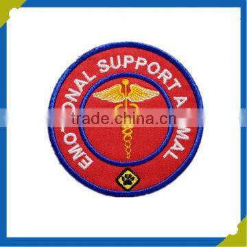 2016 New Style Customized Logo embroidery patch/High Quality Custom Embroidered Badges