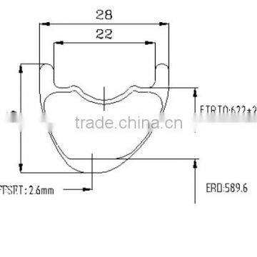 29er carbon mtb rims 28mm wide offset mtb rims 25mm deep