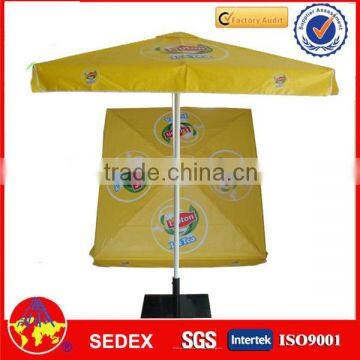 big square outdoor market umbrella