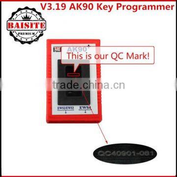 Factory price auto key programmer ak90+ for bmw v3.19 auto ak90 key programmer ak90 for All BMW EWS