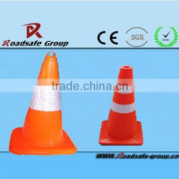 Orange &Red Pvc traffic cone