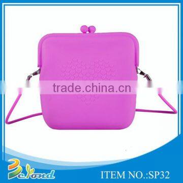 Custom design promotional waterproof silicone beach bag