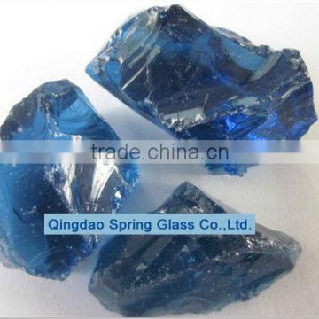 Dark Blue Glass Rocks